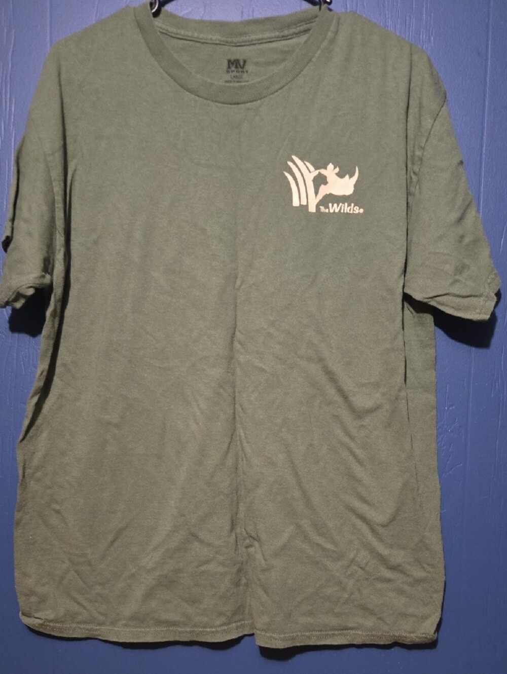 'Life Needs Rhinos' Graphic Tee - Green & Gray Bundle - Picture 4 of 4